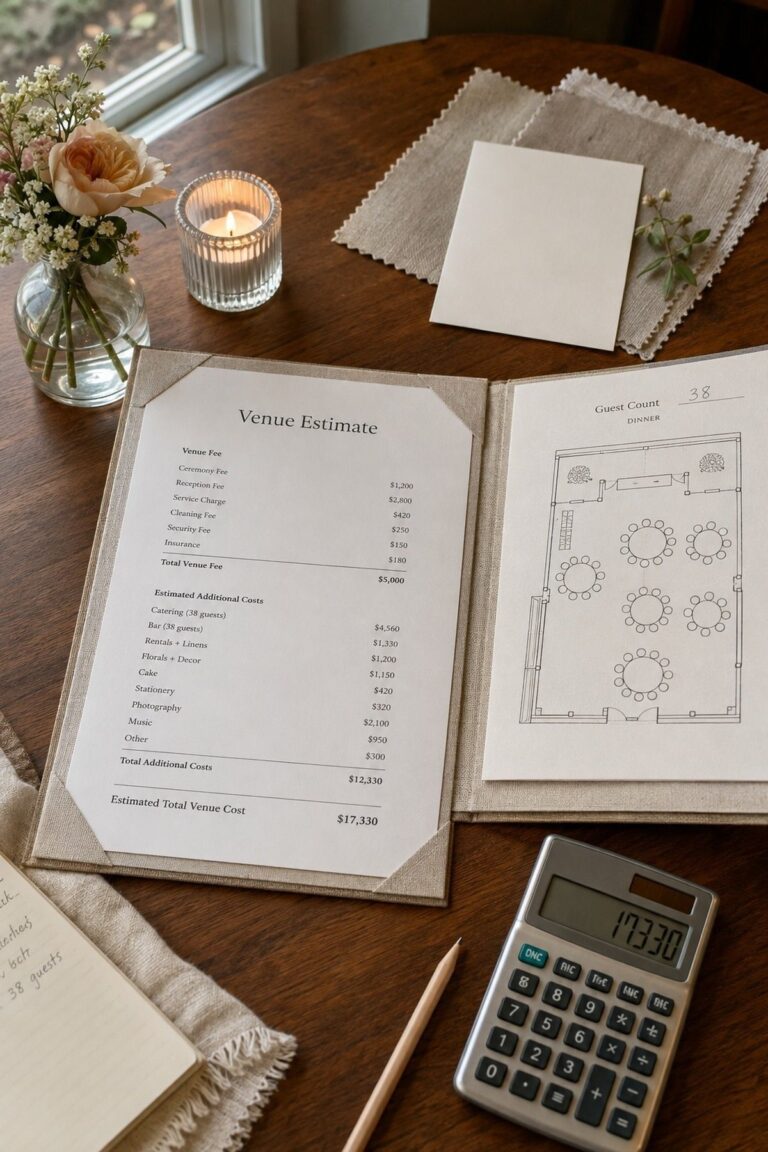 Separate The Venue Fee From The Real Venue Cost
