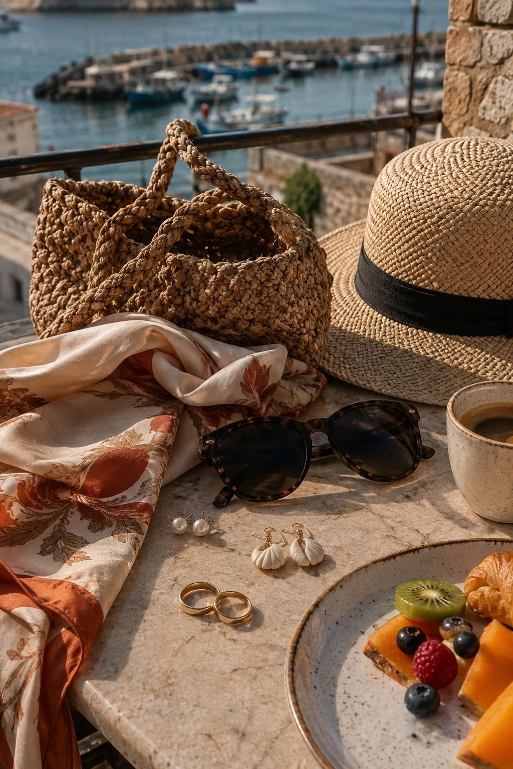 Let Accessories Do The Storytelling beach honeymoon aesthetic idea