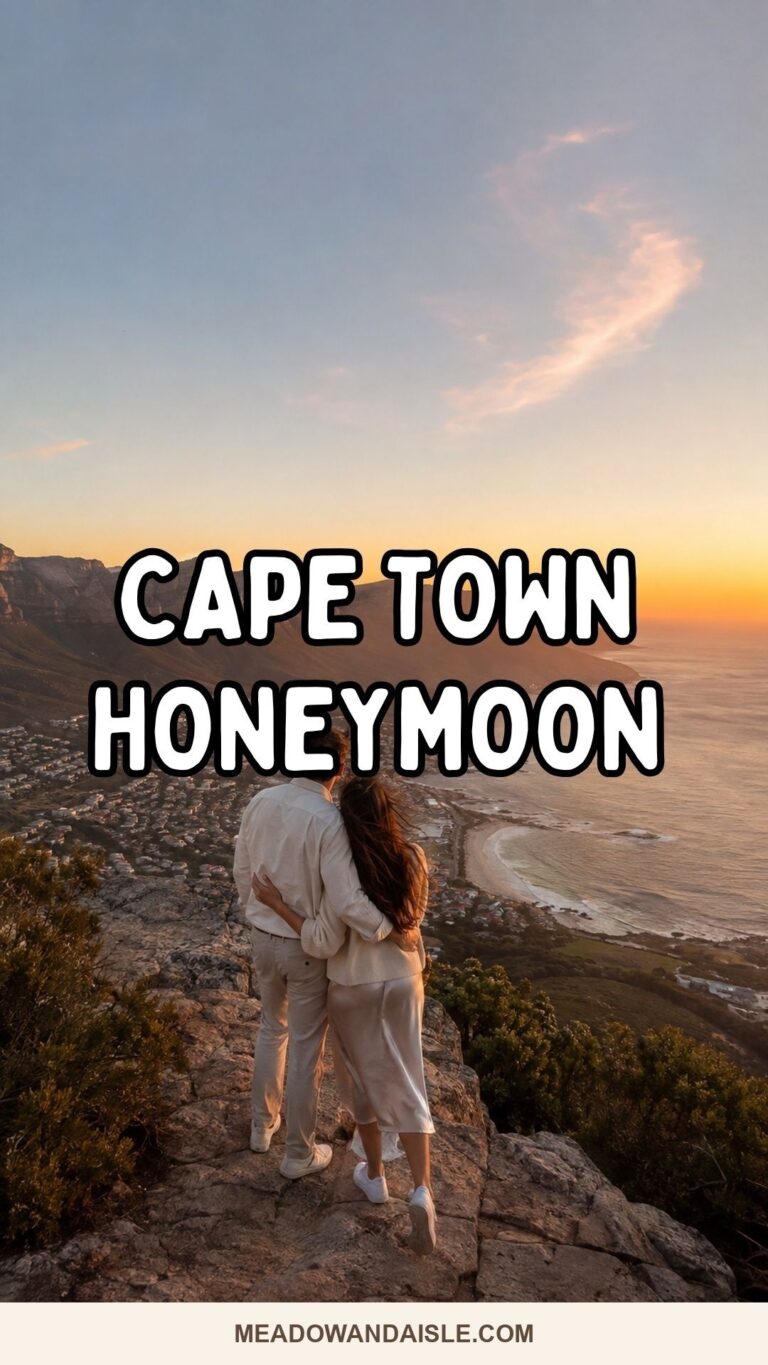 Cape Town honeymoon ideas Pinterest pin