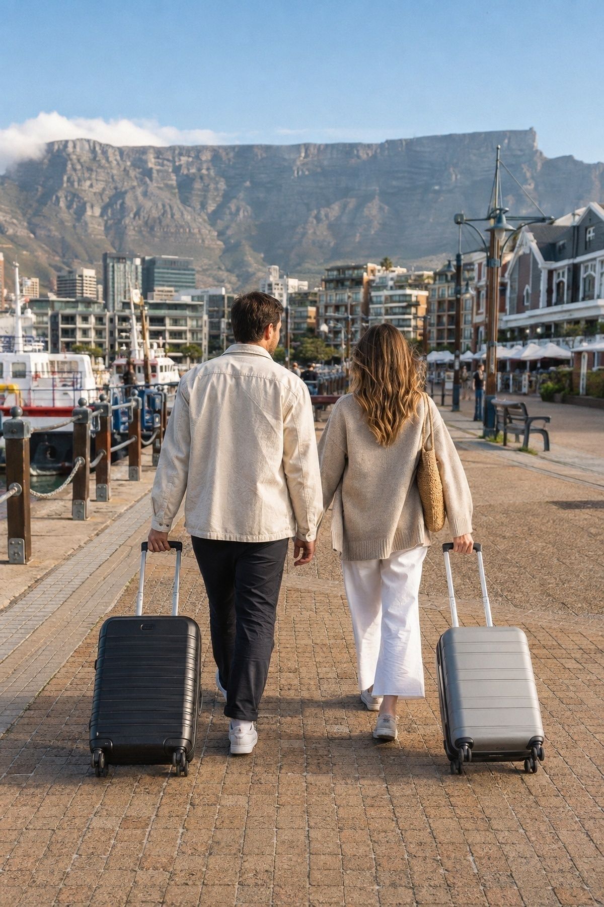 V&A Waterfront on an easy arrival day