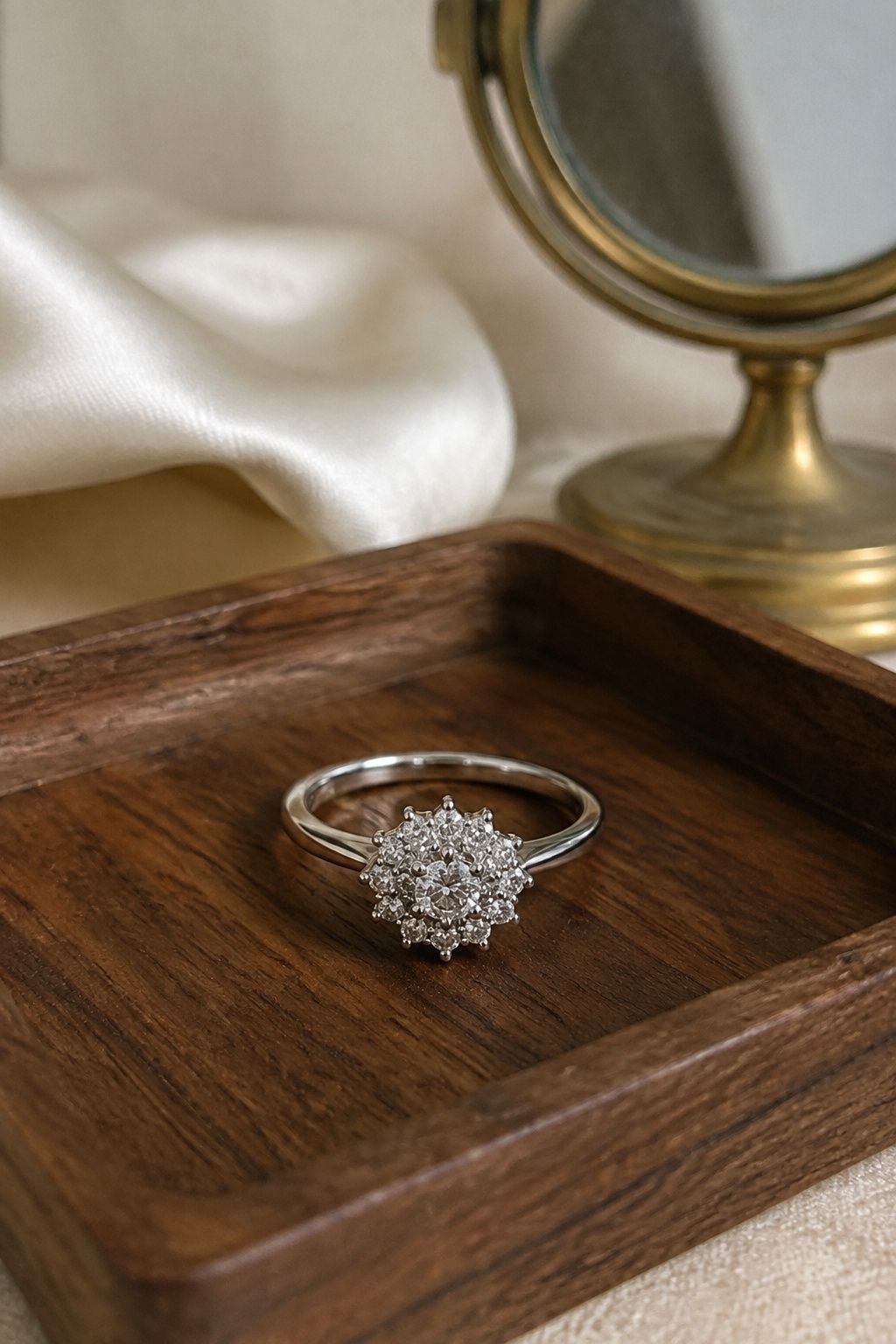 Cluster rings from different vintage eras