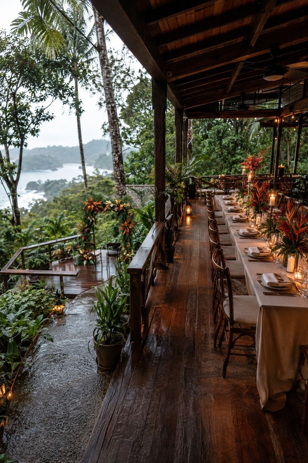Manuel Antonio venue between rainforest and beach