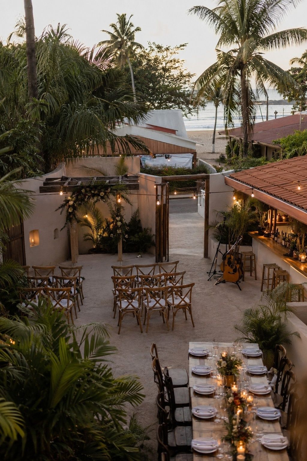 Tamarindo surf-town wedding venue