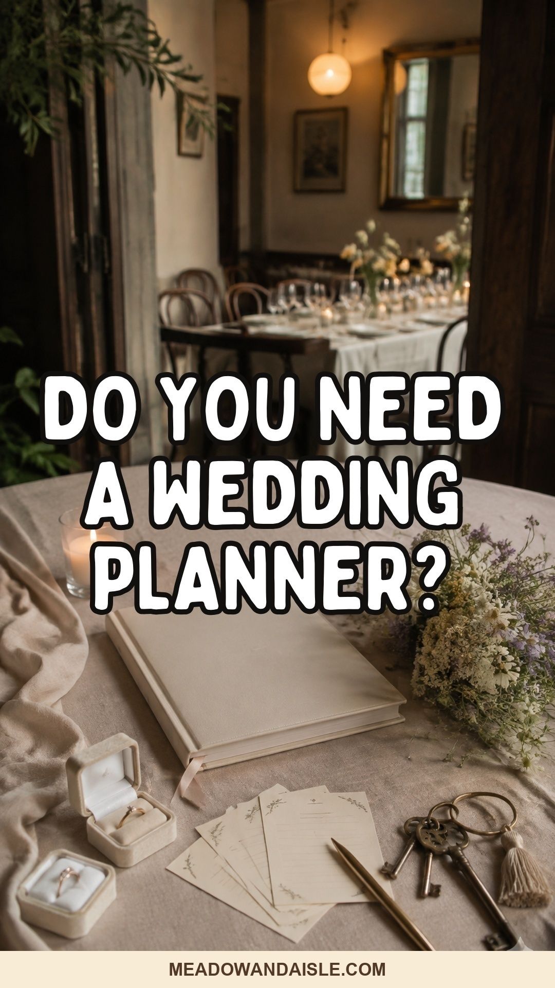 Do you need a wedding planner for a small wedding Pinterest pin