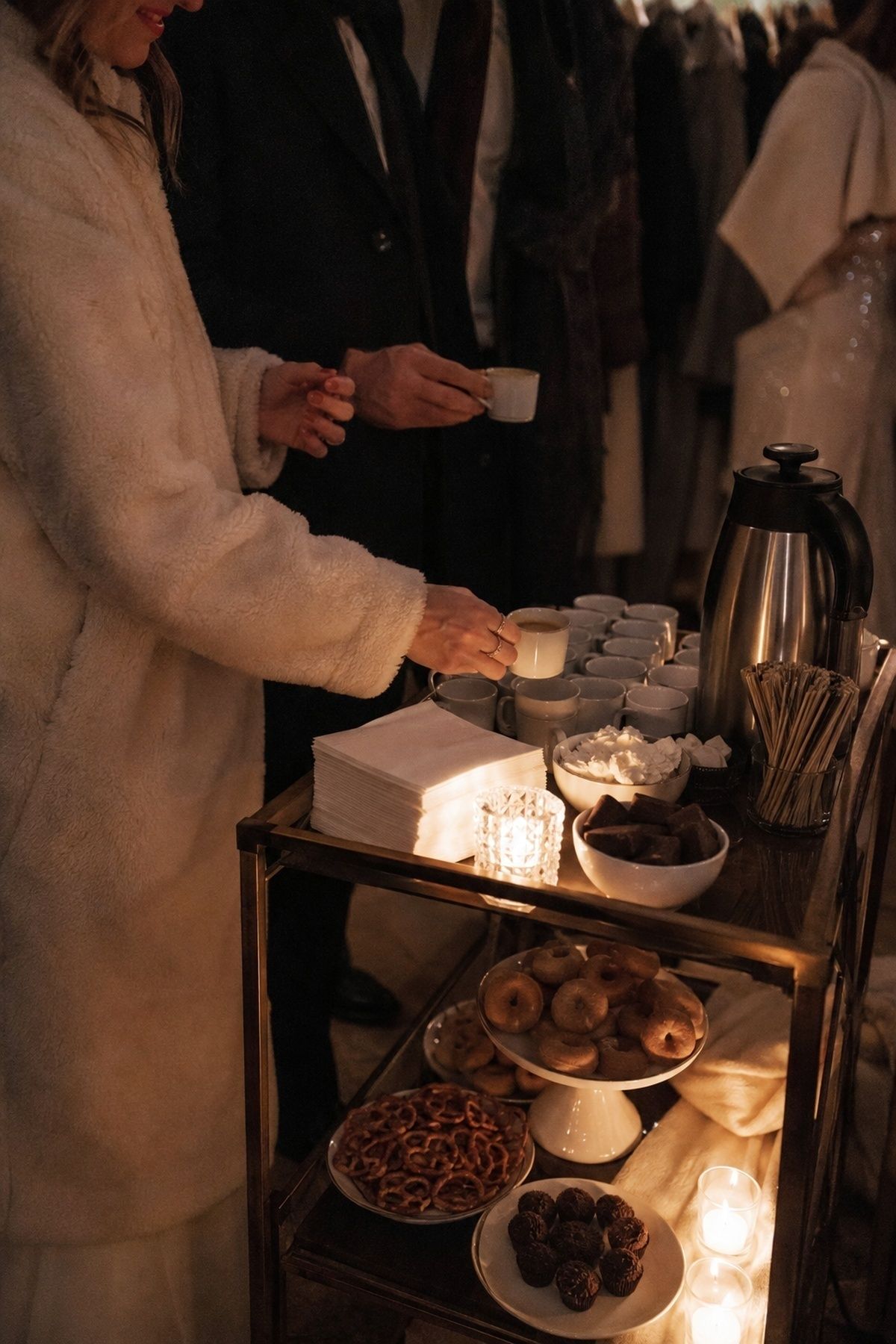 Cozy nightcap or send-off treat