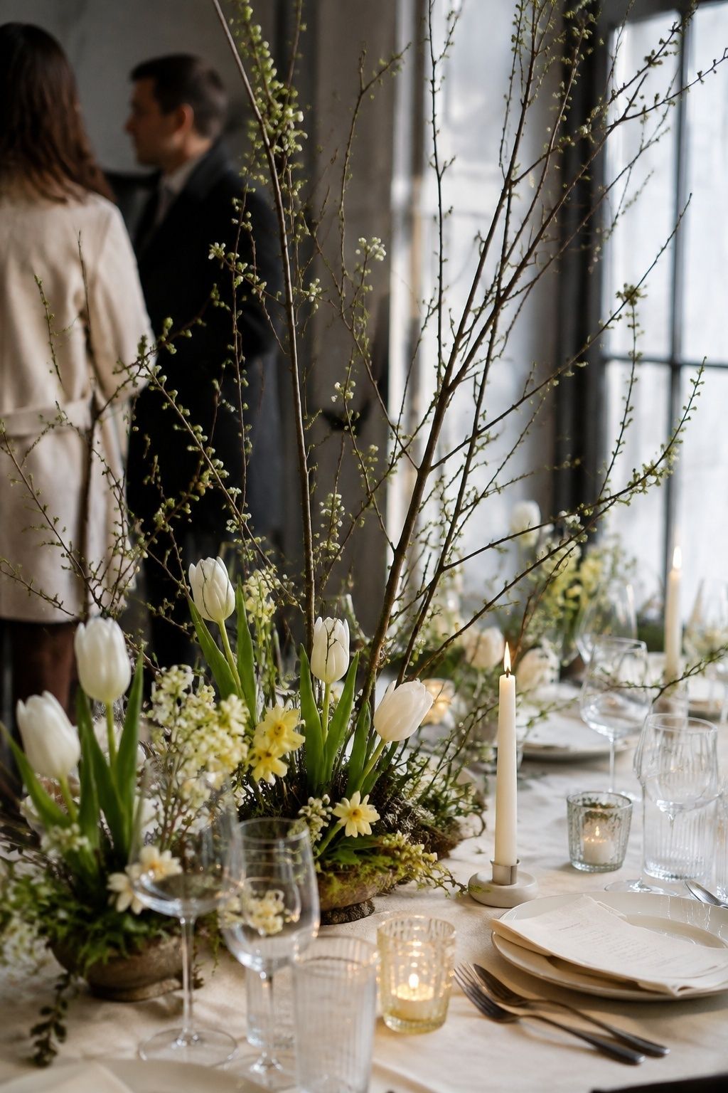 Early spring preview wedding theme