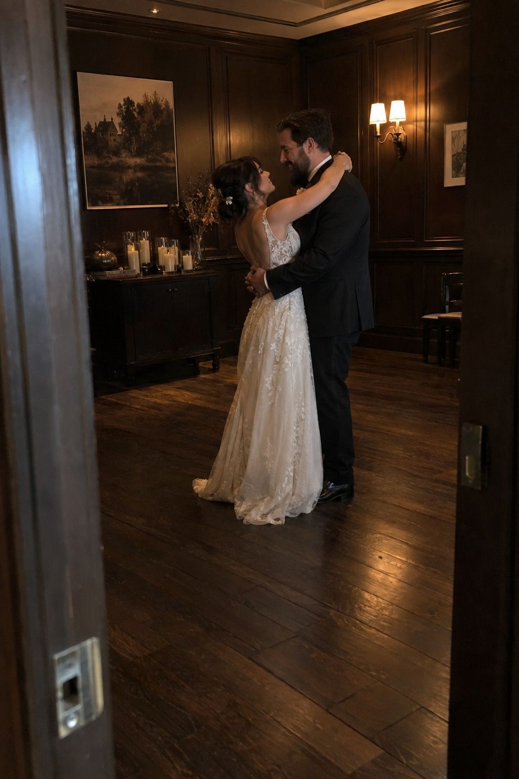 Private candlelit last dance