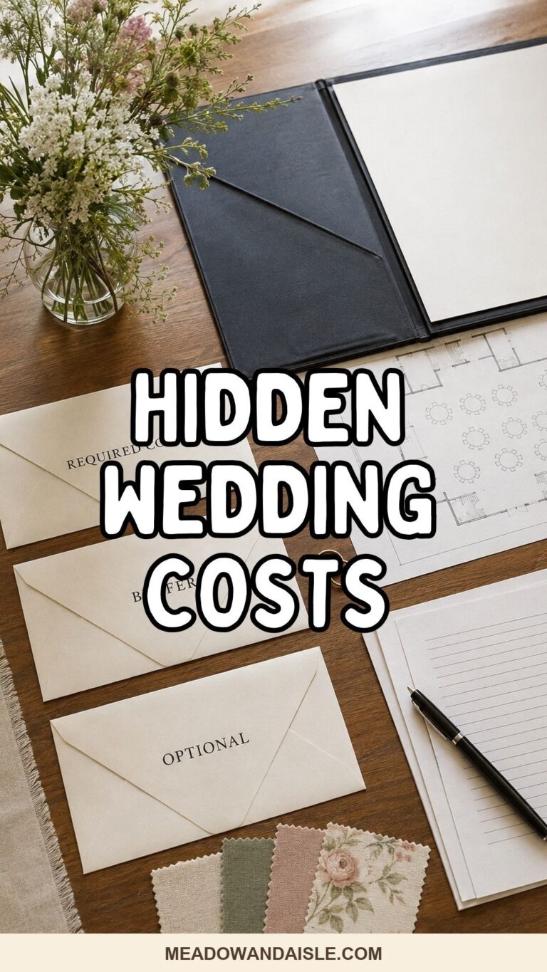 Hidden Wedding Costs Couples Forget Until The Budget Starts Leaking