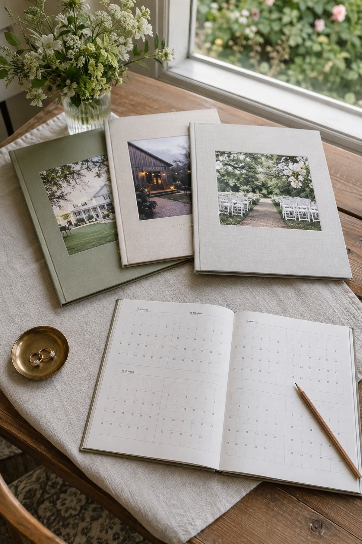 Standard timeline for booking a small wedding venue