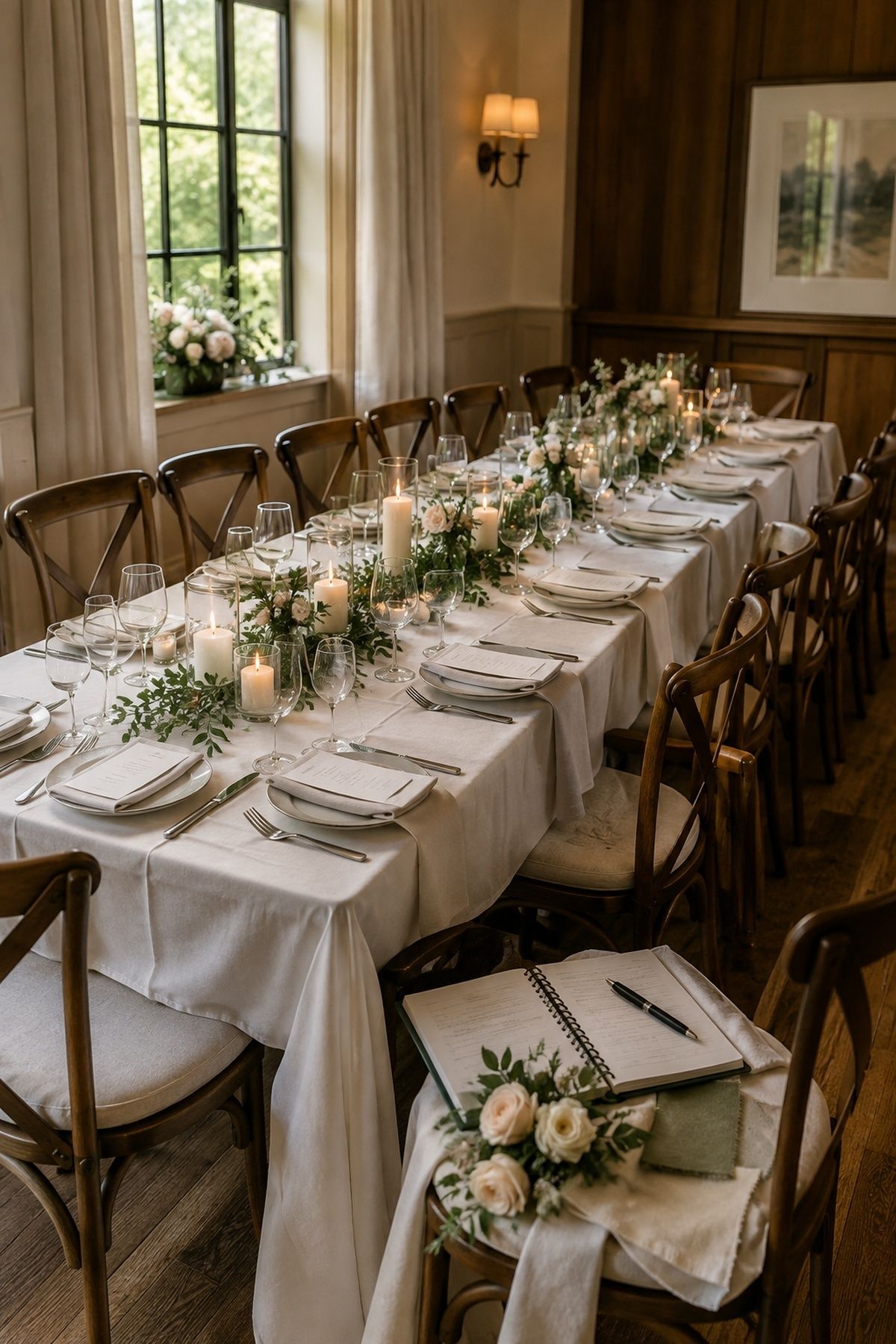 Planning timeline for a small wedding