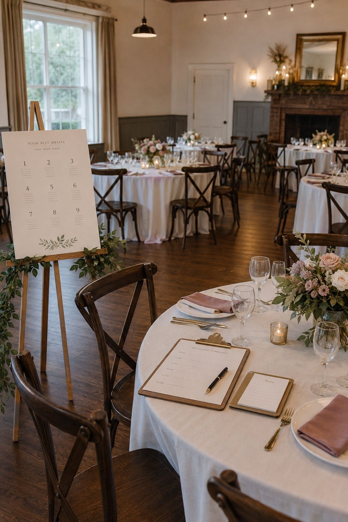 Small wedding with about 50 guests