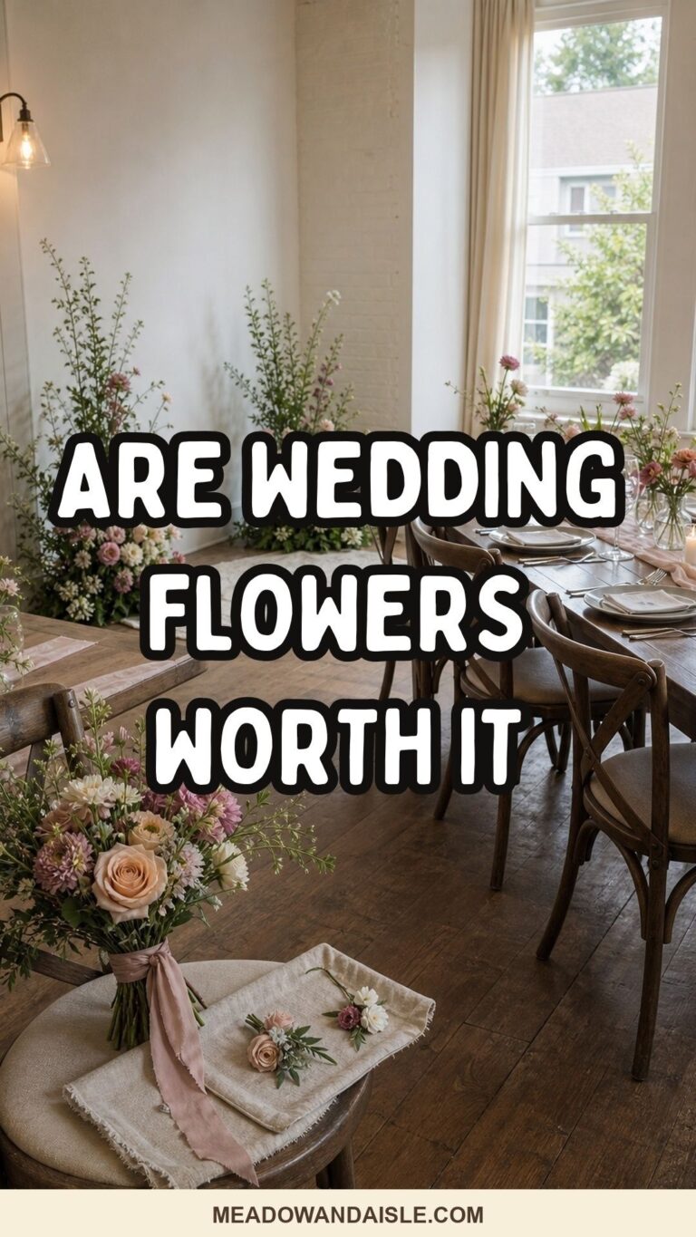 How Much Do Wedding Flowers Cost And Are They Worth It For Your Day