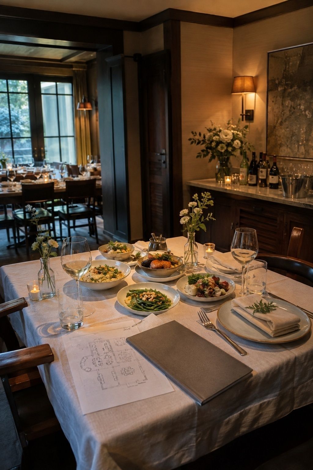 Venue and catering costs shaping a small wedding budget