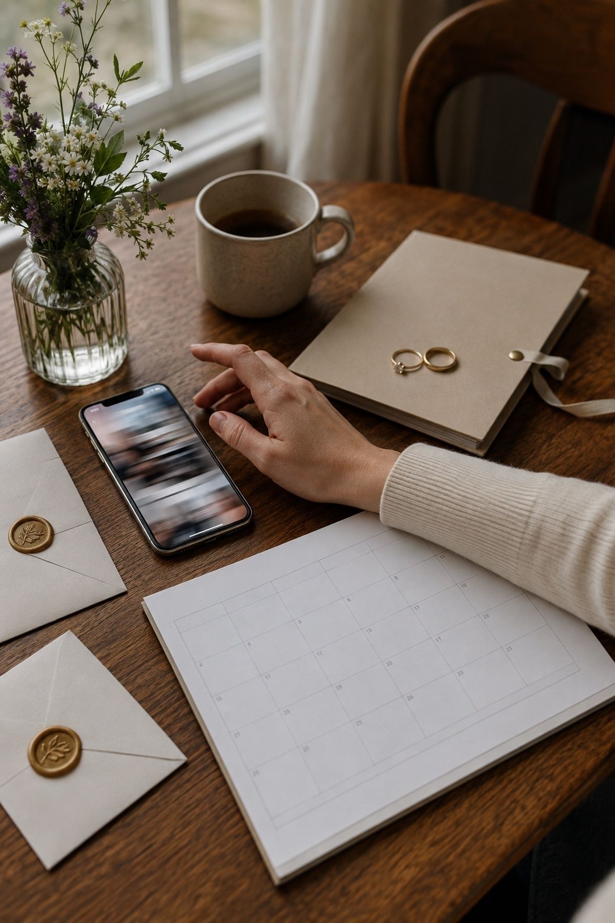 Wedding planning timeline compared with TikTok trends