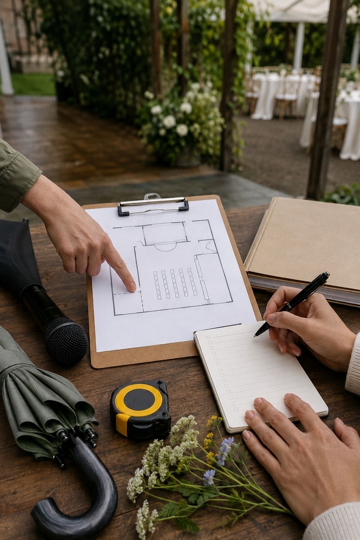 Couple preparing better questions for a wedding vendor