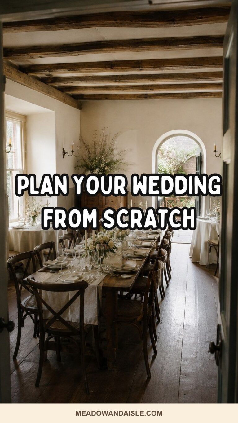 How To Plan A Wedding From Scratch When You Have No Idea Where To Start