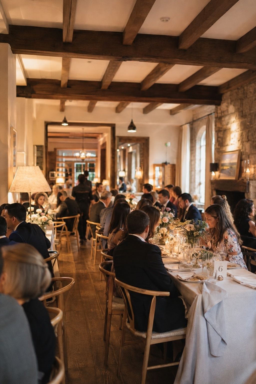 Venue that fits 50 guests beyond its capacity number