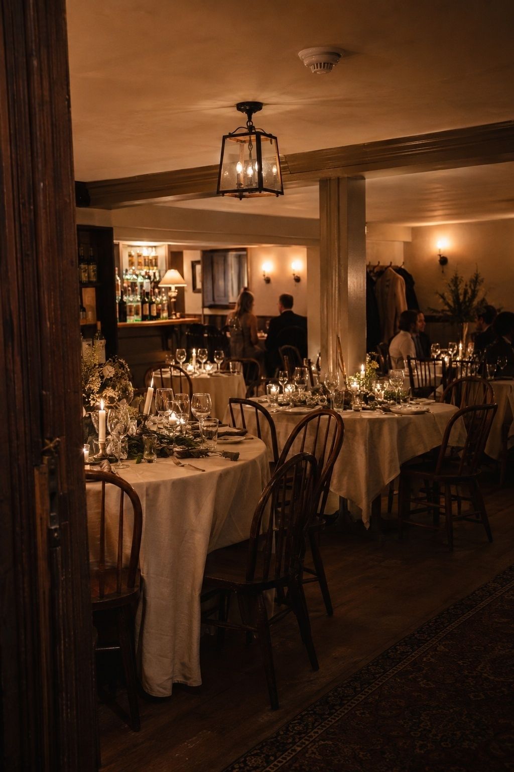 Reception room that feels full with a small guest count