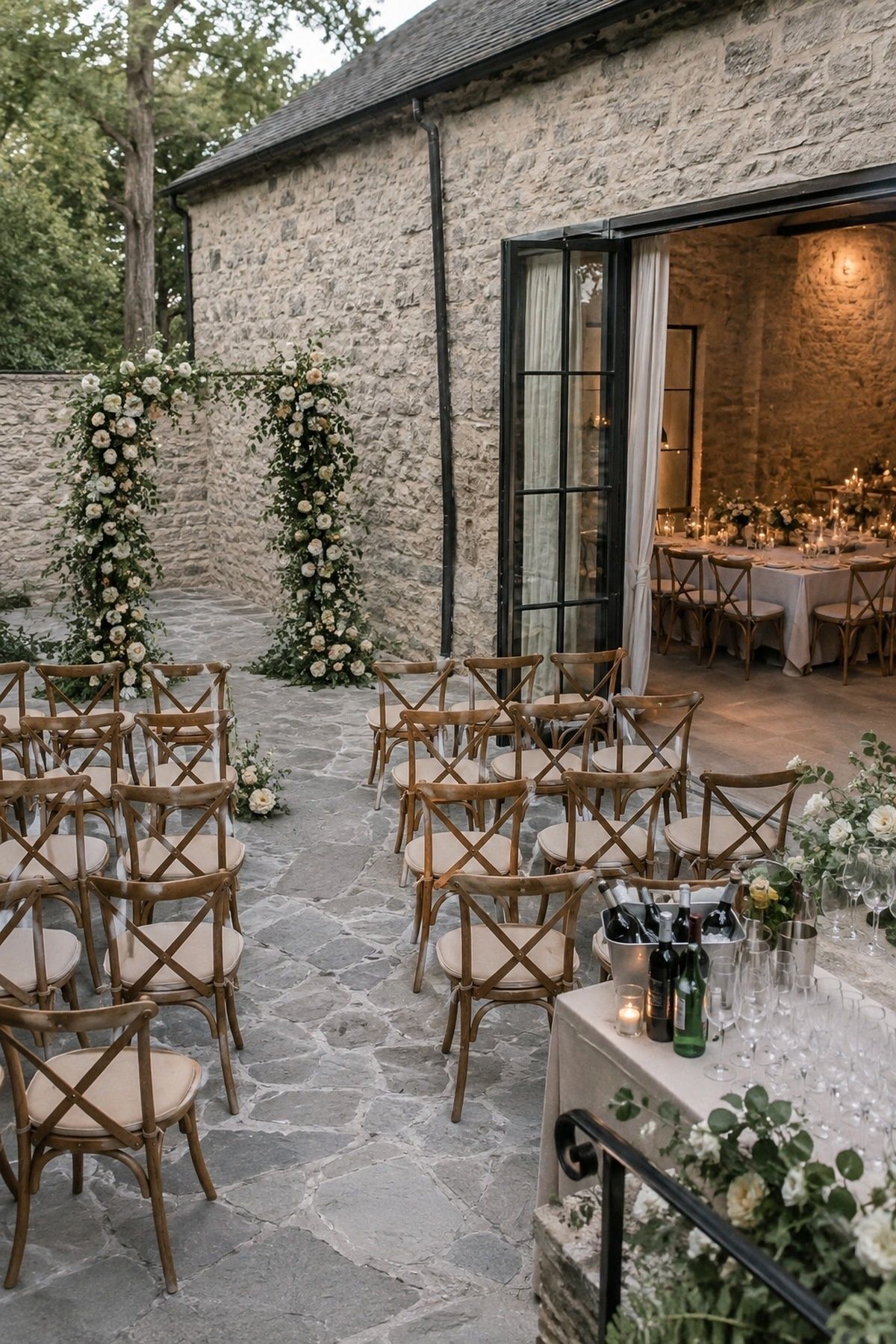 Ceremony flow for a 20-person guest list