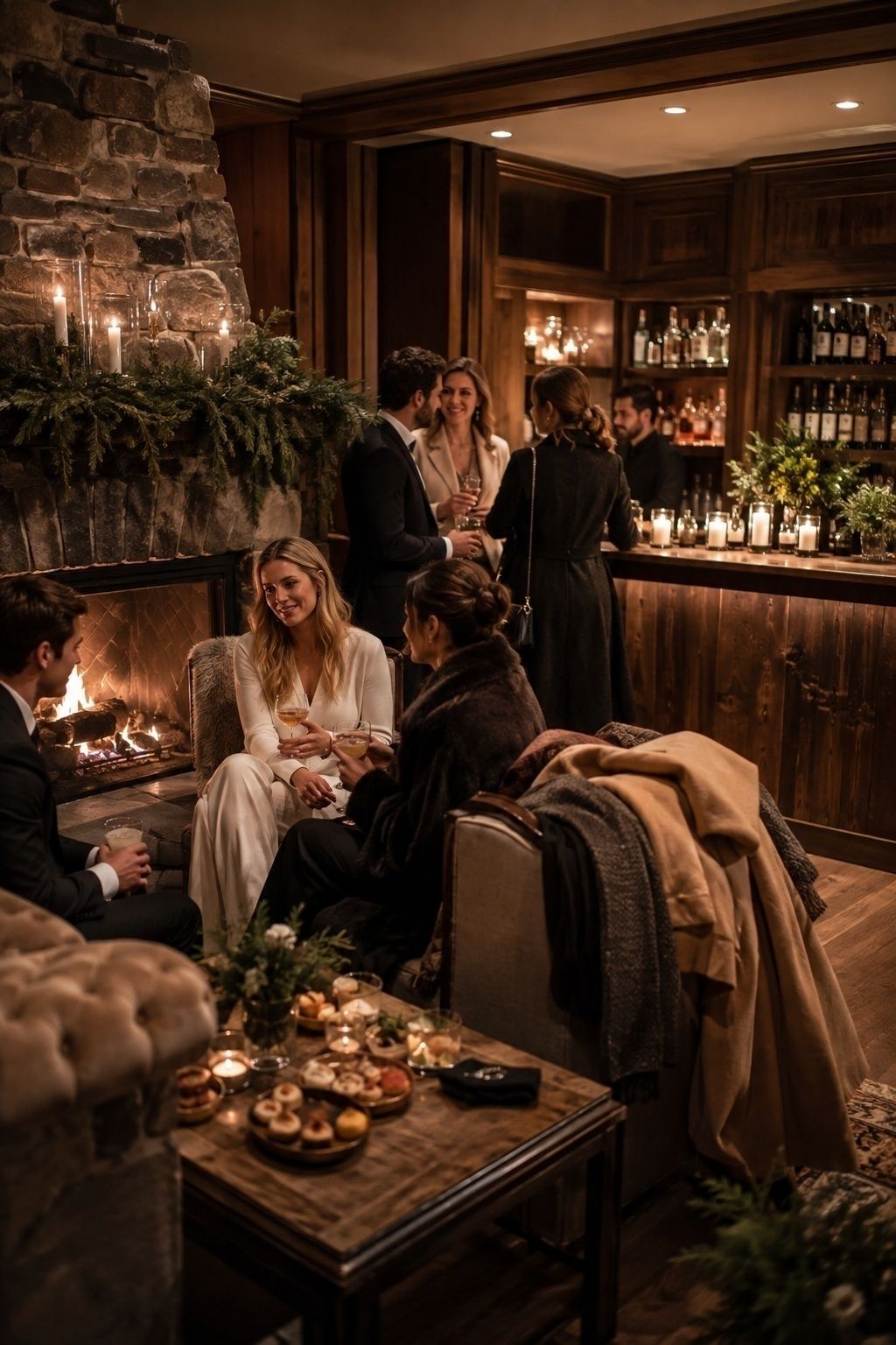 Apres-ceremony cocktails