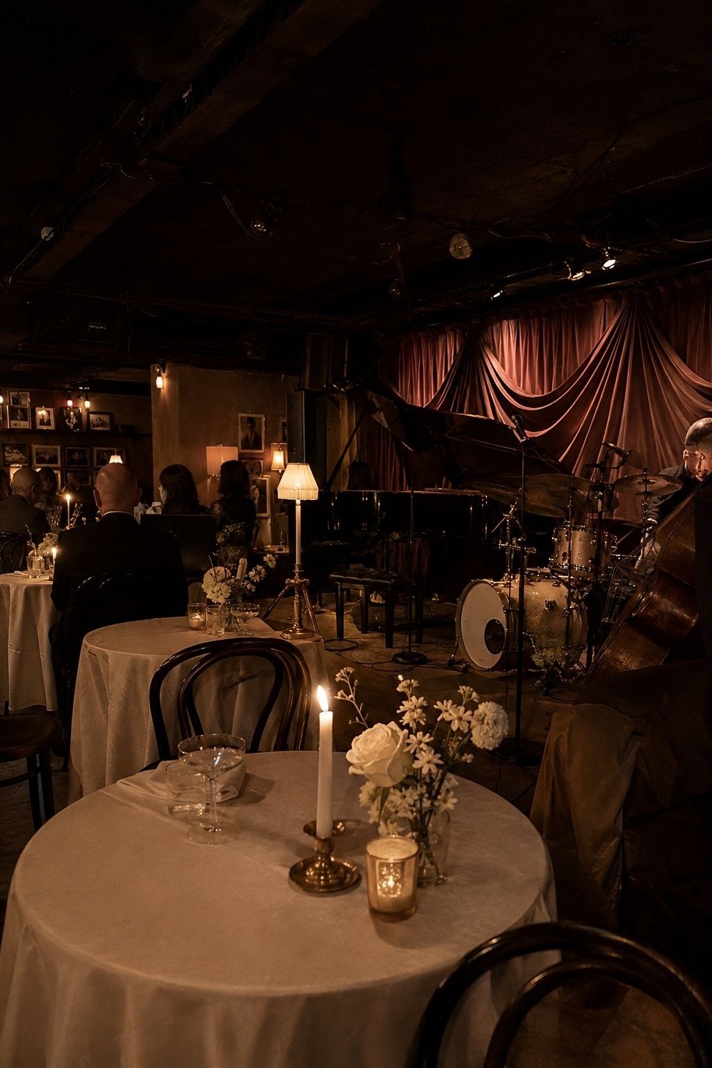 Independent jazz club wedding venue