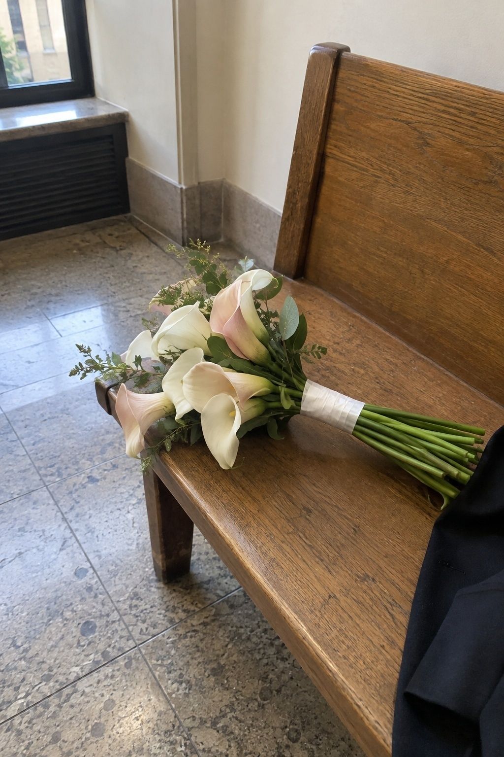 Calla lilies with a clean modern shape