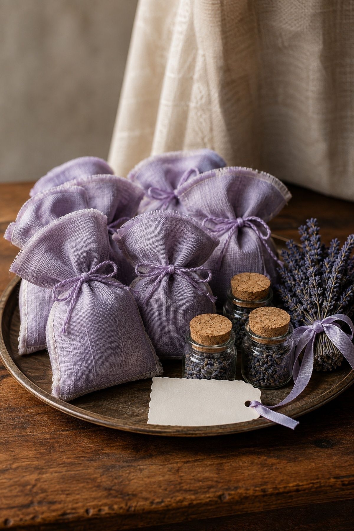 Lavender wedding favors