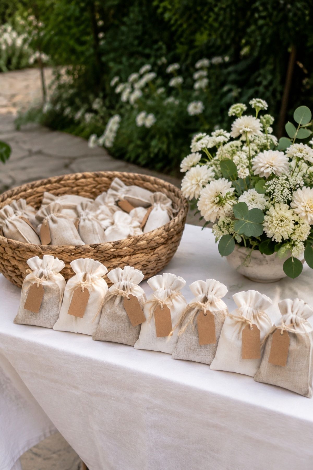 Lavender sachet wedding favors