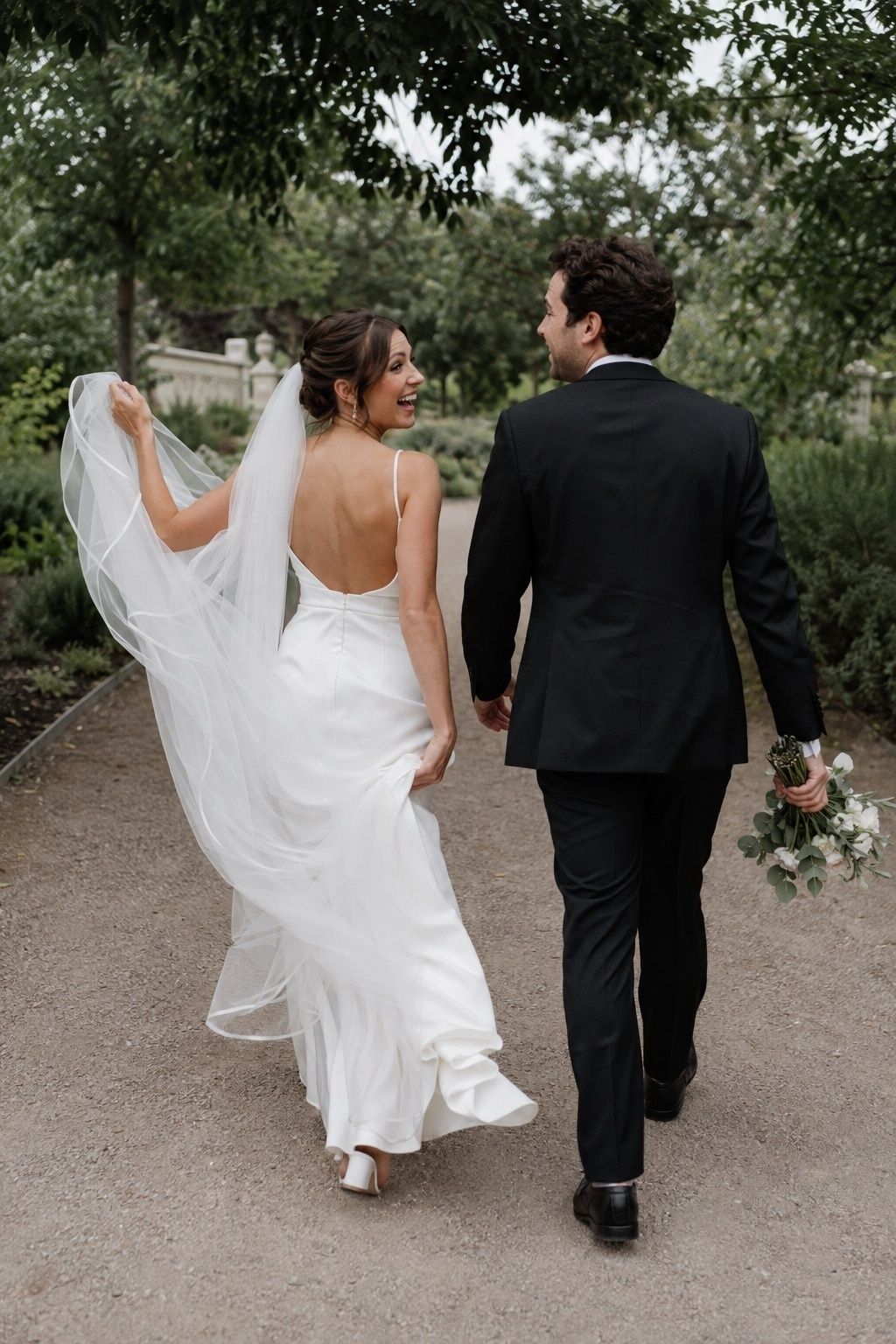 Couple in motion for natural-looking photos