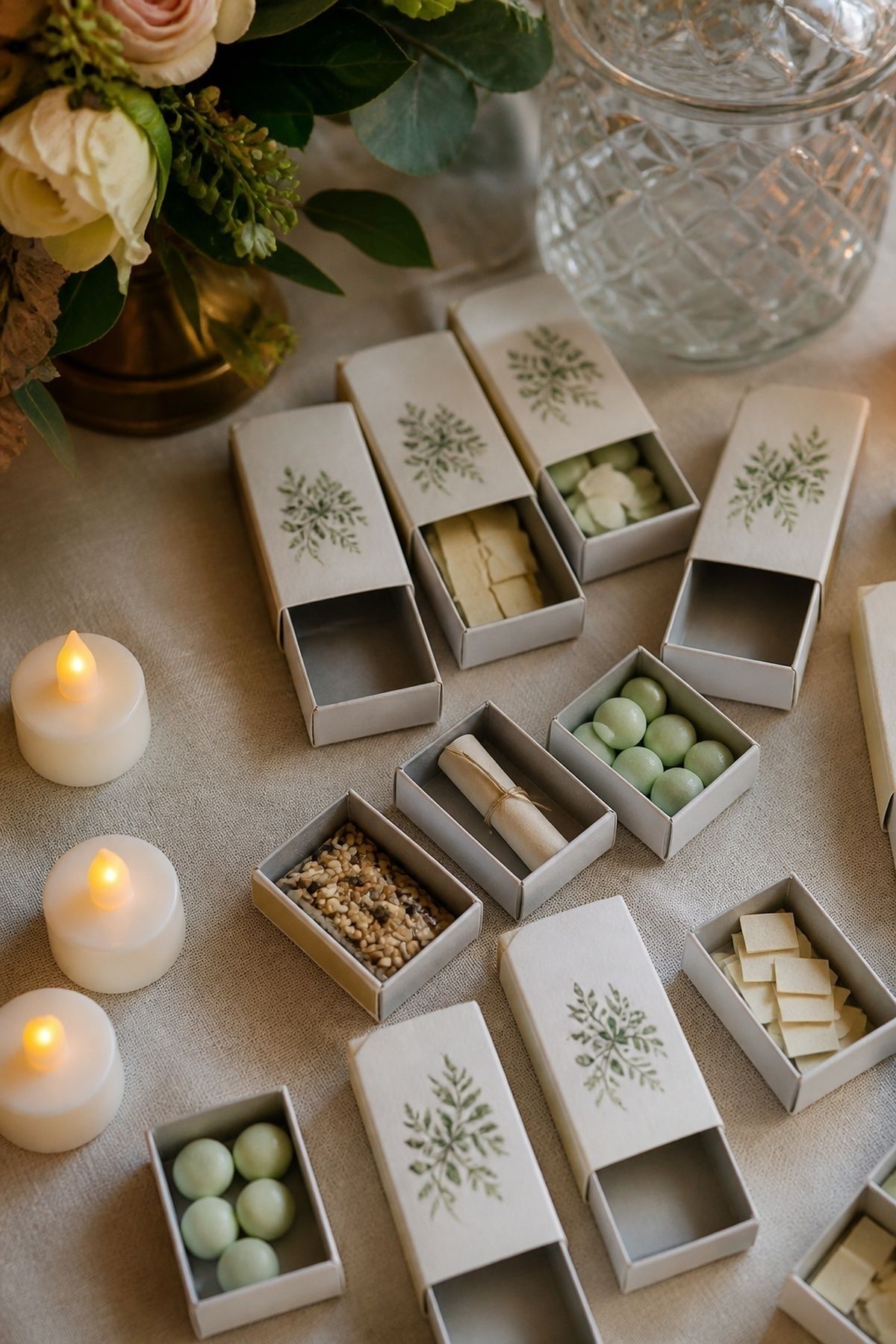 Flame-free keepsake matchbox