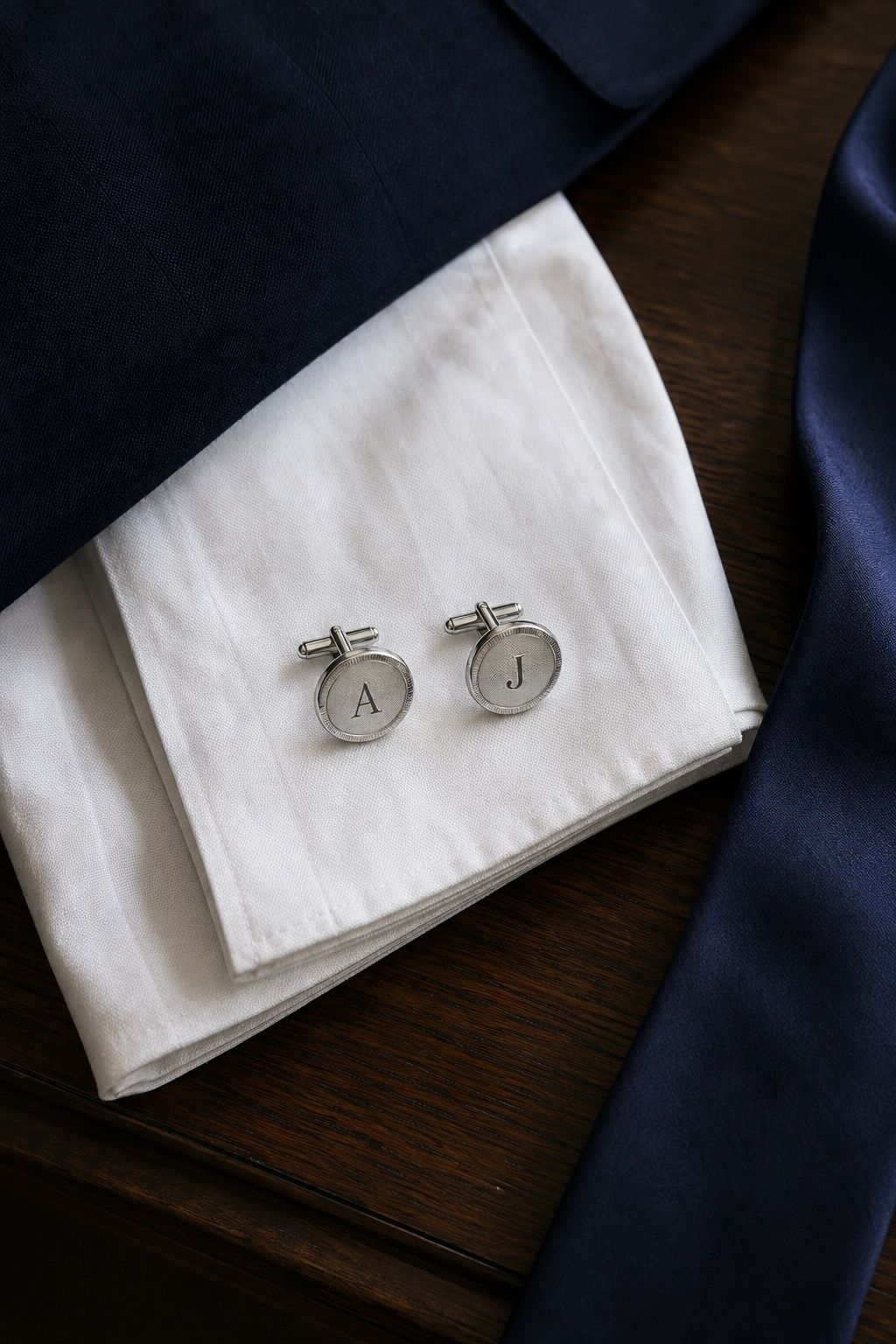 Personally engraved cufflinks