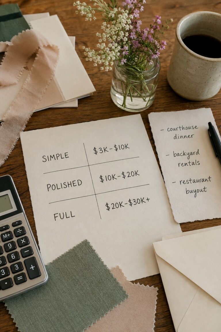 The Short Answer: What A Micro Wedding Usually Costs for a micro wedding cost planning guide