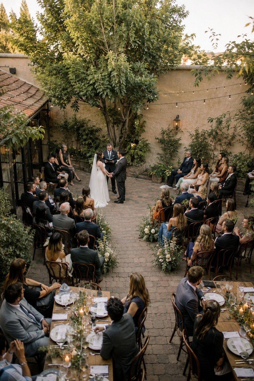 Micro wedding venue that feels full