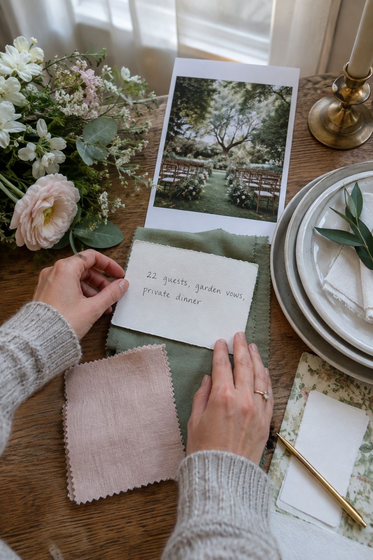 name the wedding you are actually hosting for a micro wedding planning checklist