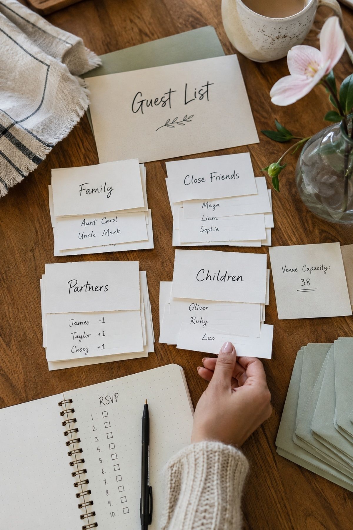 set the guest list before the search begins for a micro wedding planning checklist