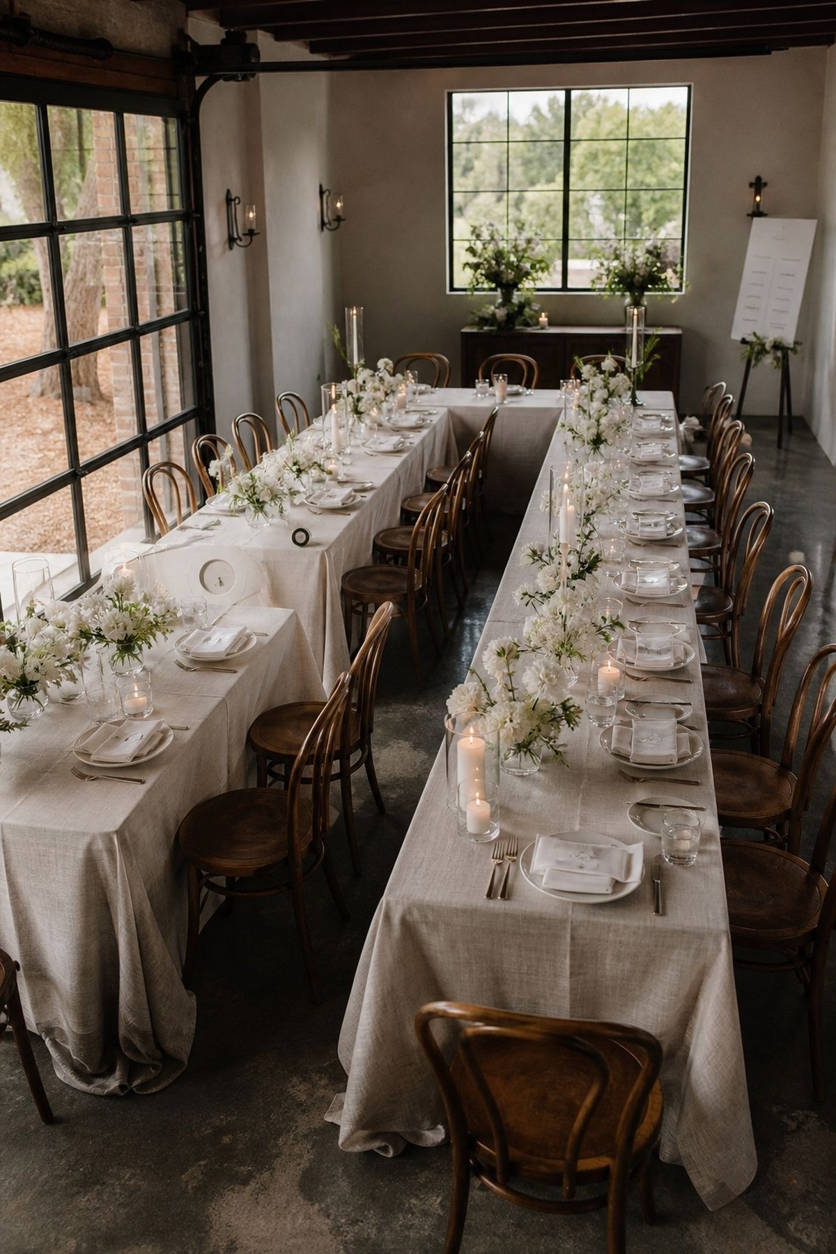 Seating plan arranged for good conversation