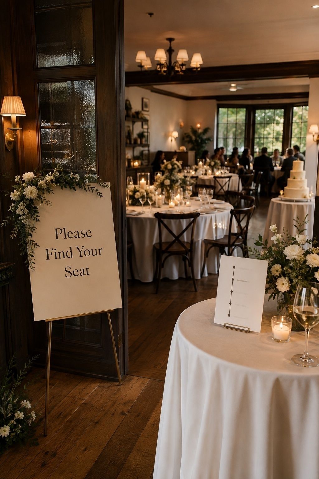 Day-of flow for 25 to 50 guests