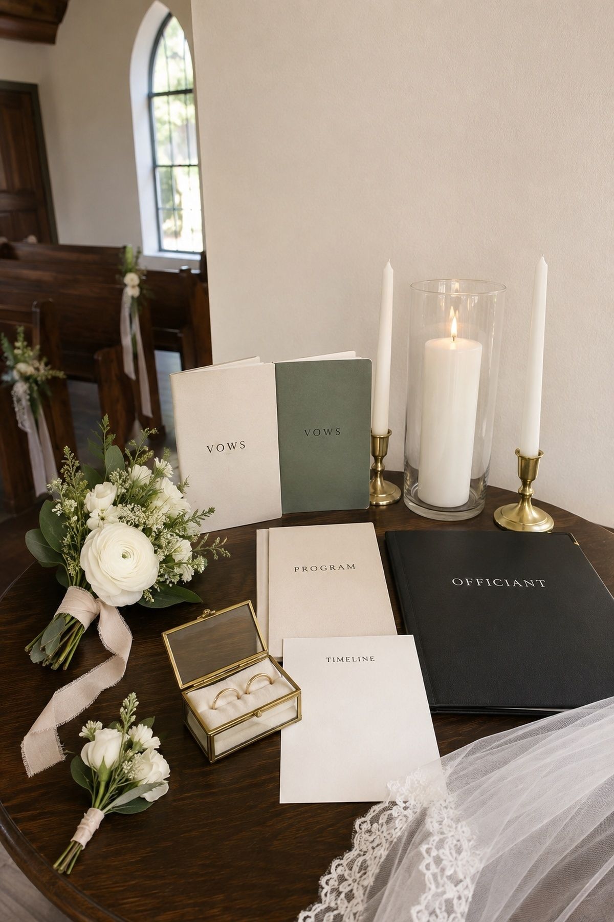 What a mini chapel wedding package includes