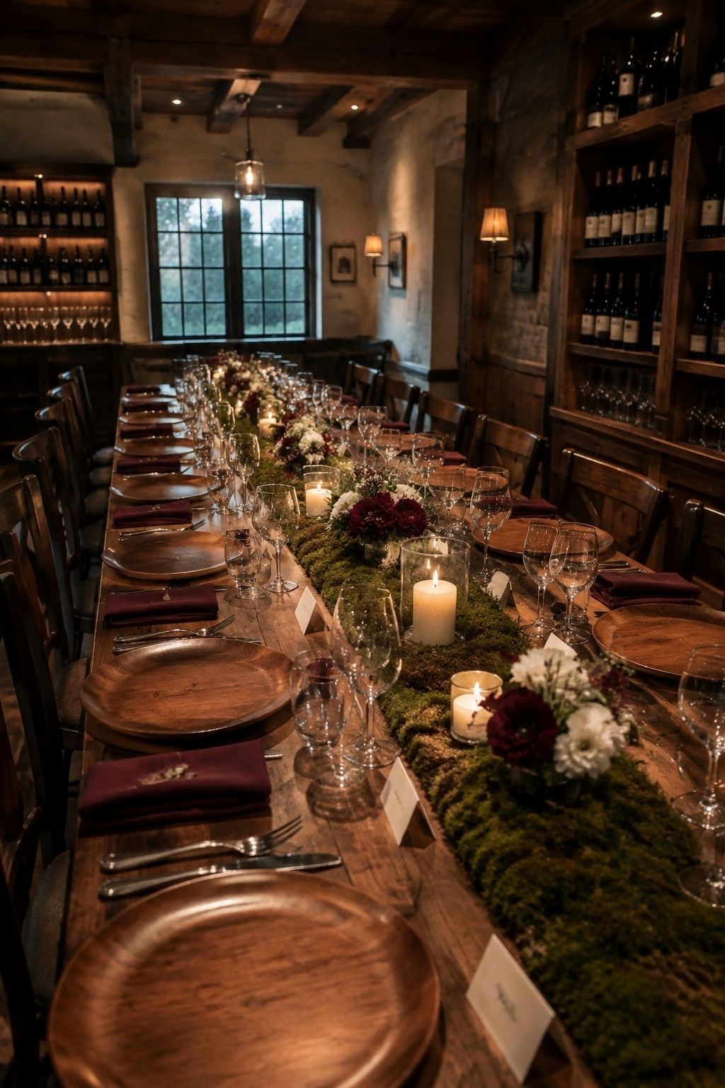 Woodland private dining table