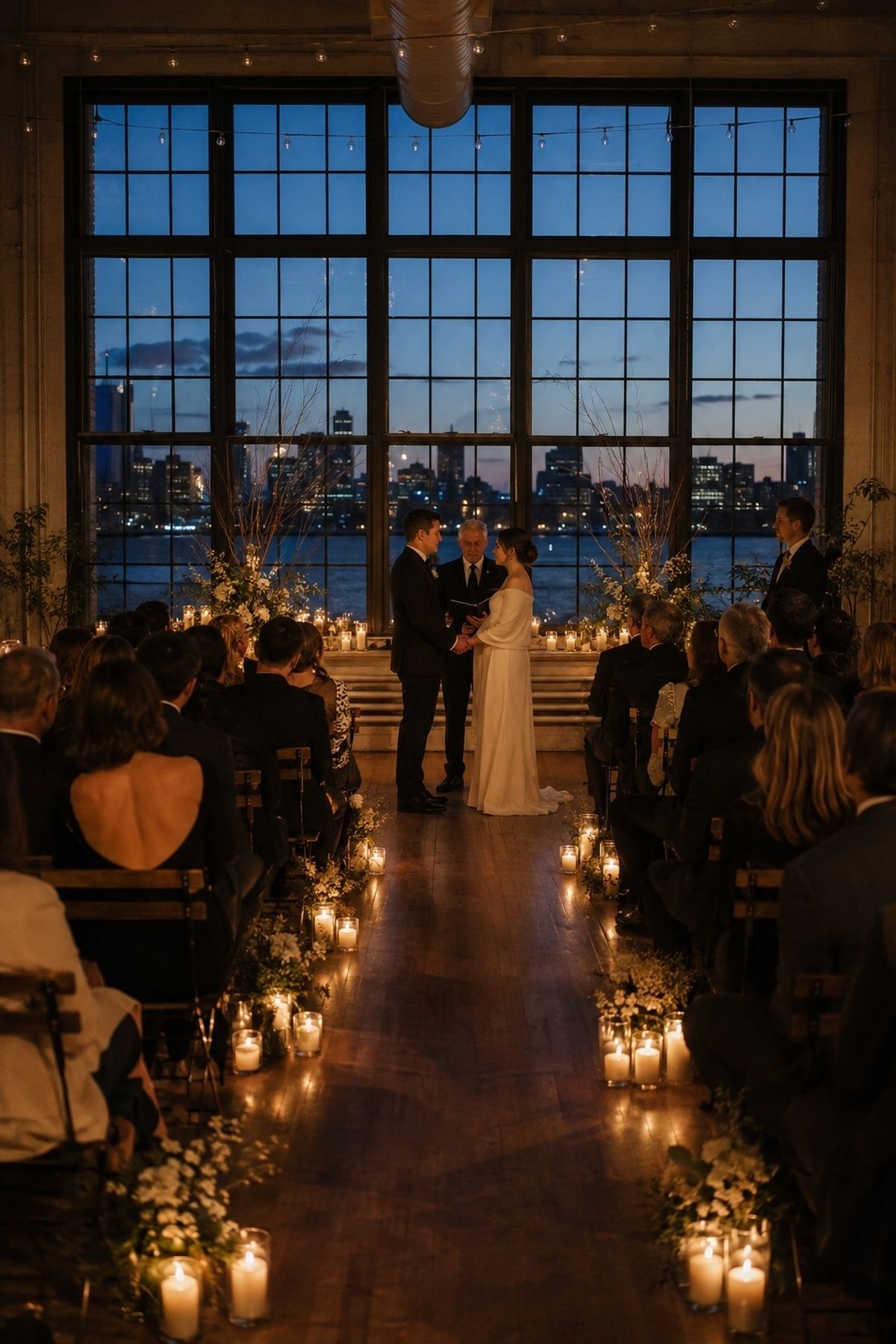 Late evening ceremony timed for midnight