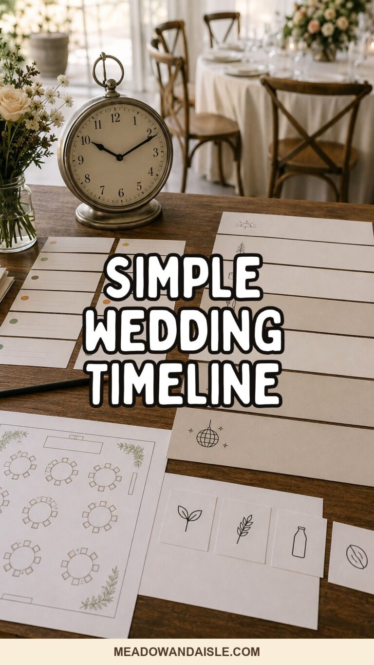 Simple Wedding Planning Timeline For A Day That Feels Easy