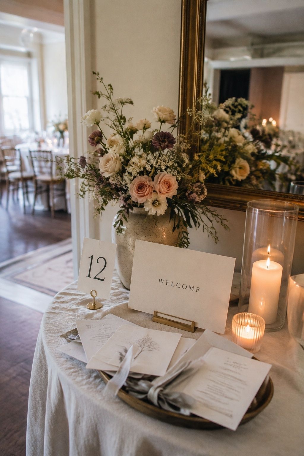 One strong decor and stationery moment