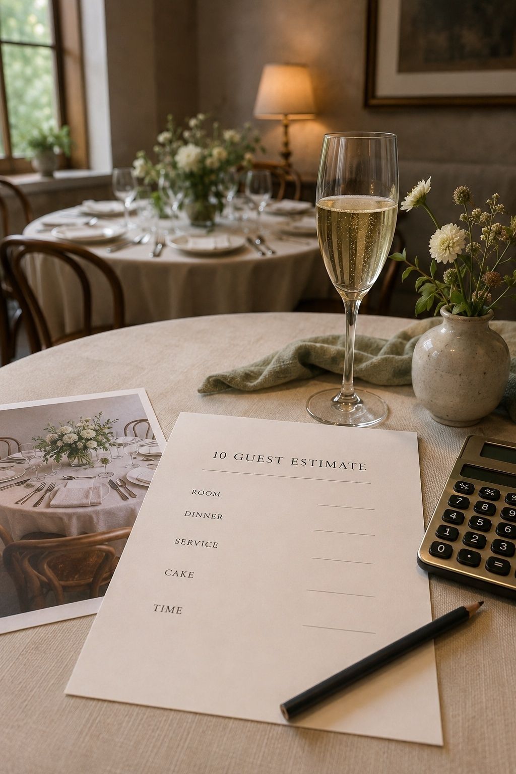 Venue minimum spend and guest count rules