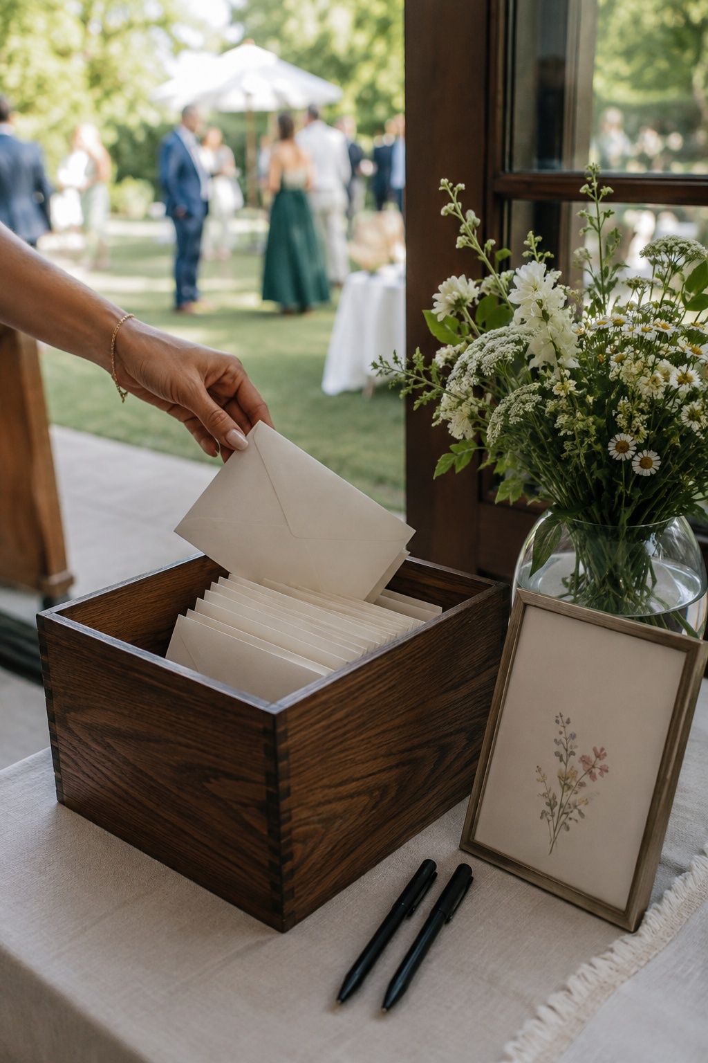 Message box for anniversary letters