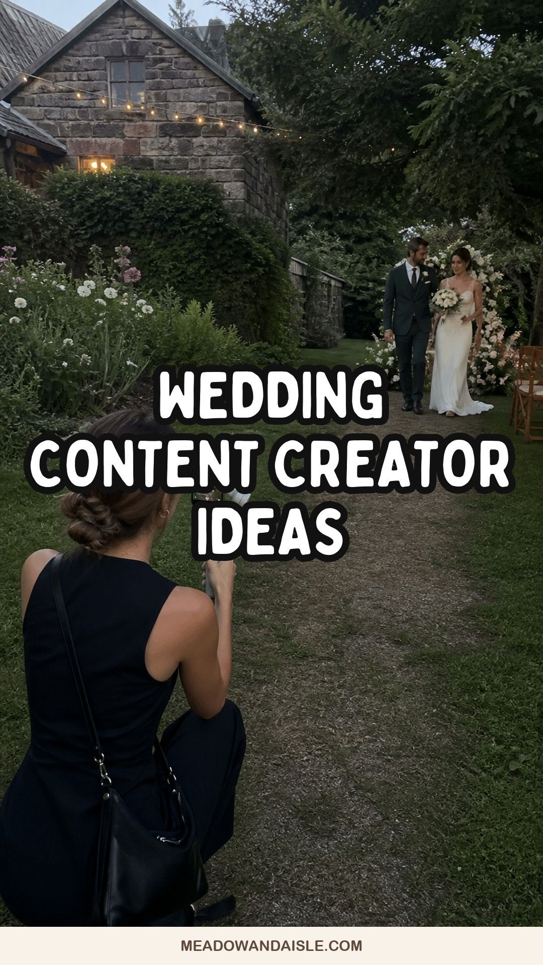 Wedding content creator ideas for quiet phone-first memories