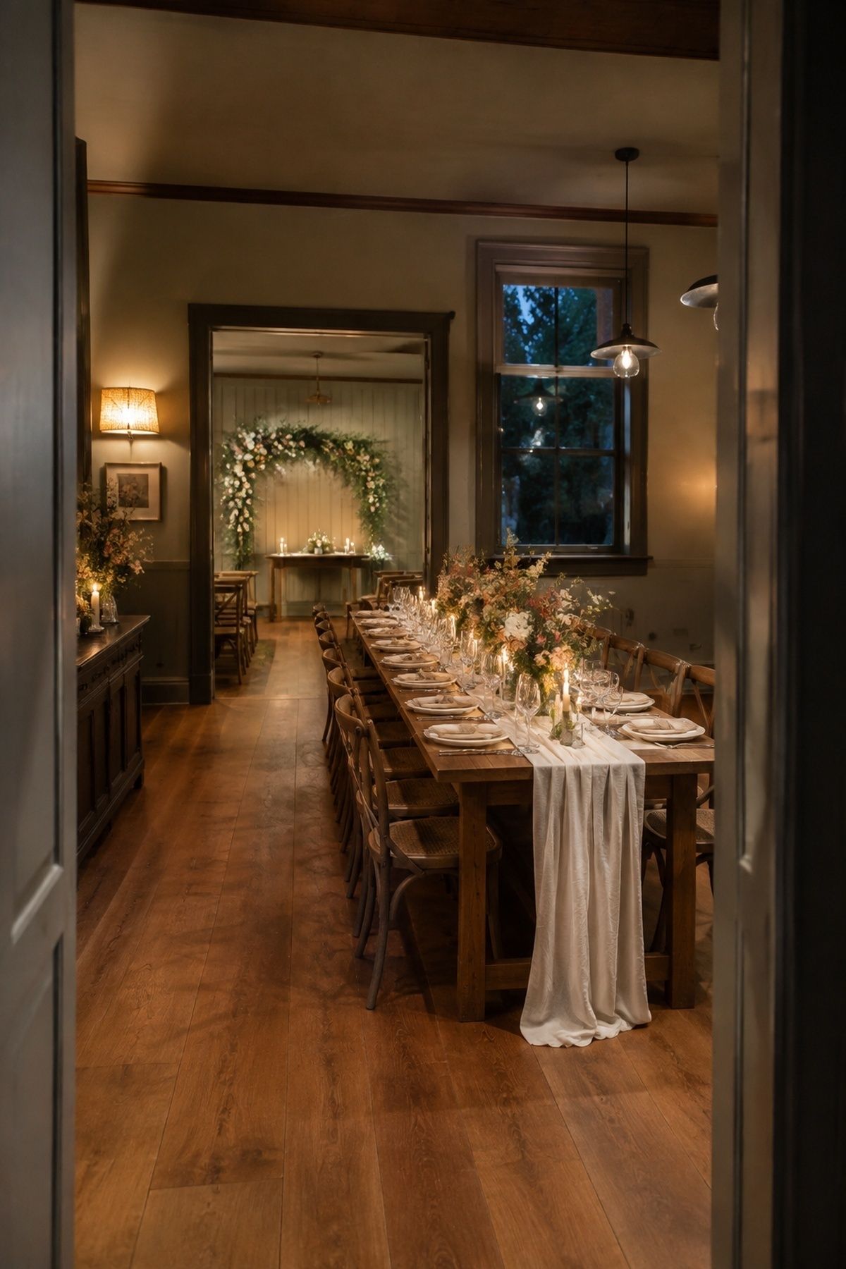 Guest list that doesn't match a small wedding feel