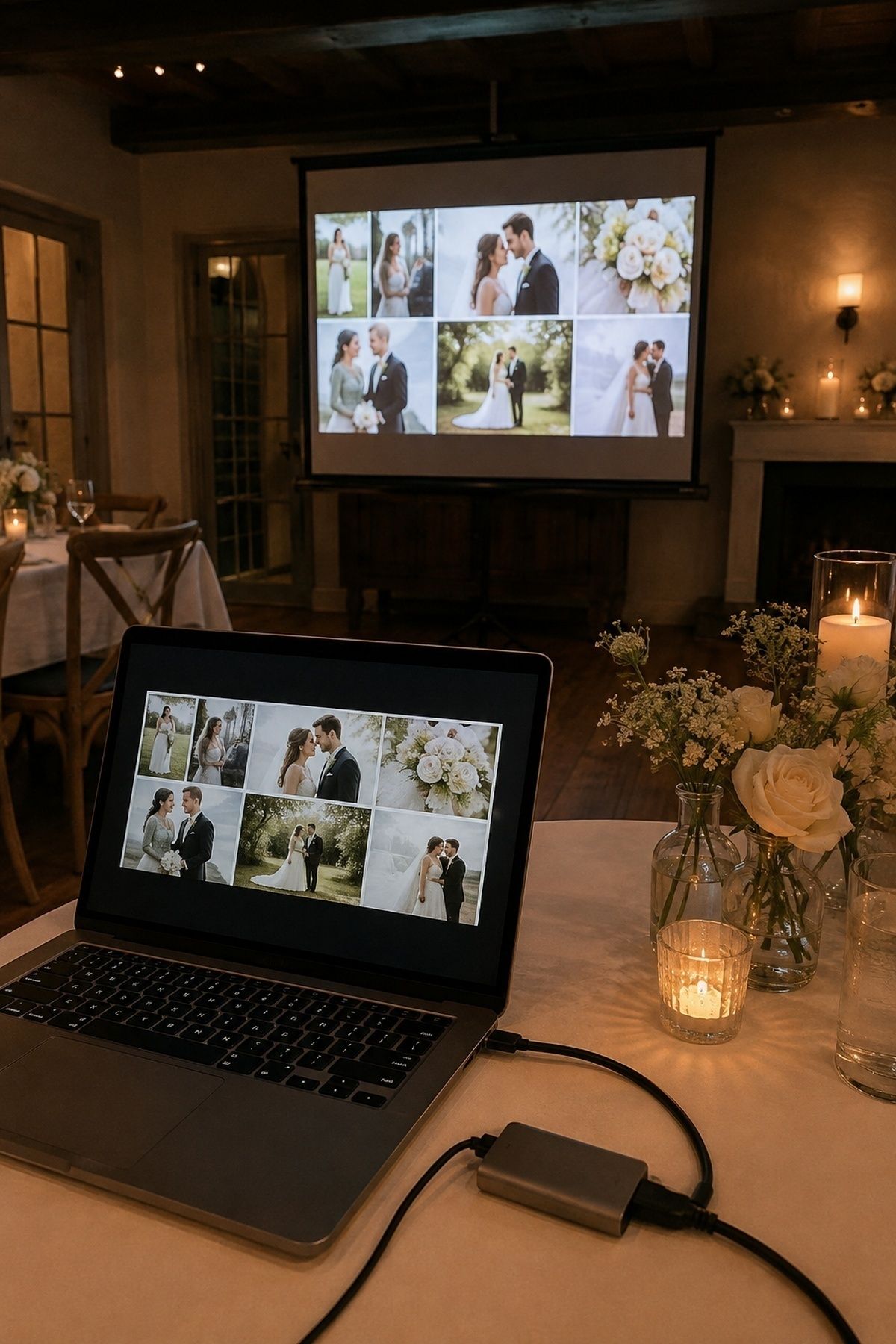 Photo cropped for a 16:9 slideshow screen