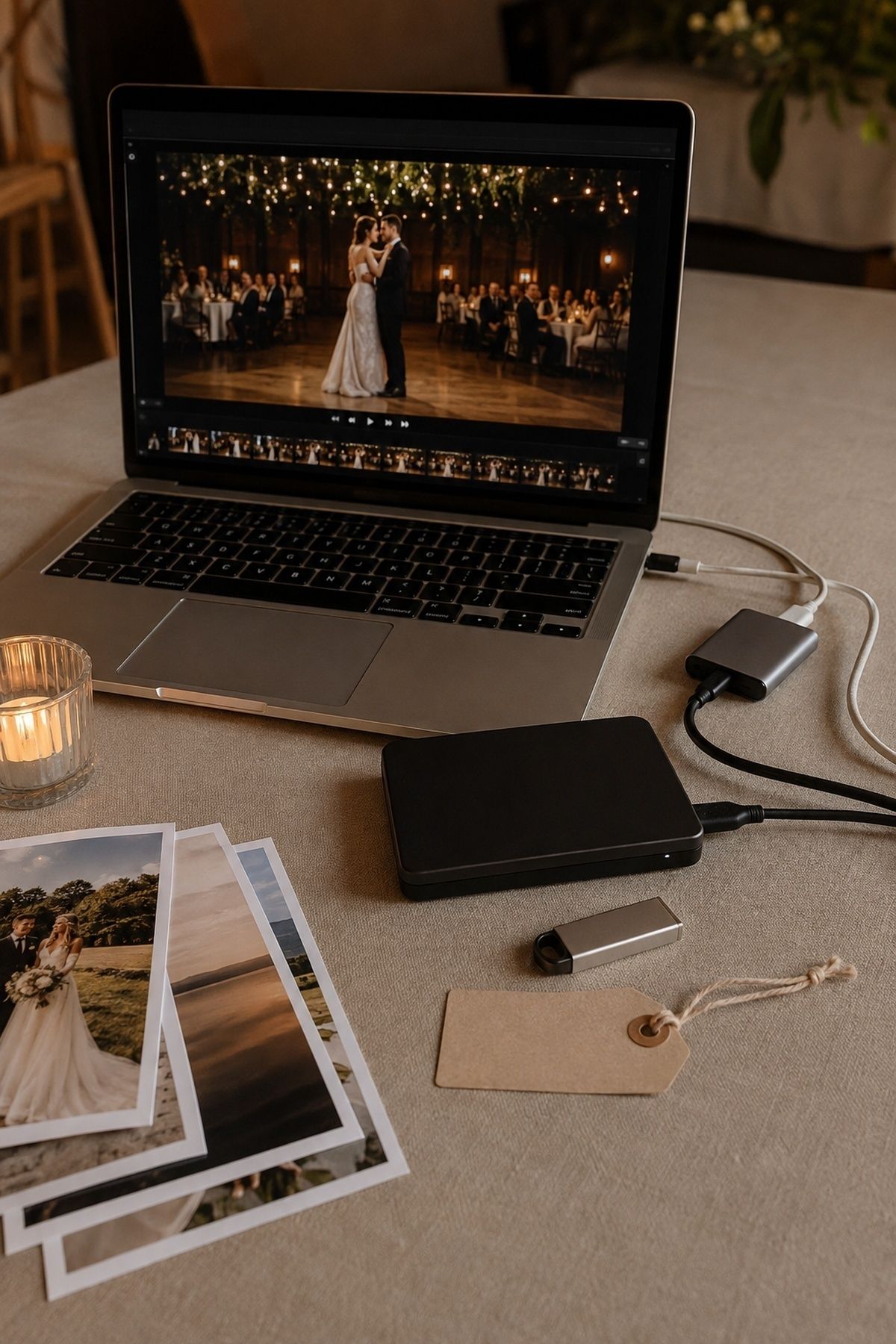 Finished slideshow file backed up to two places