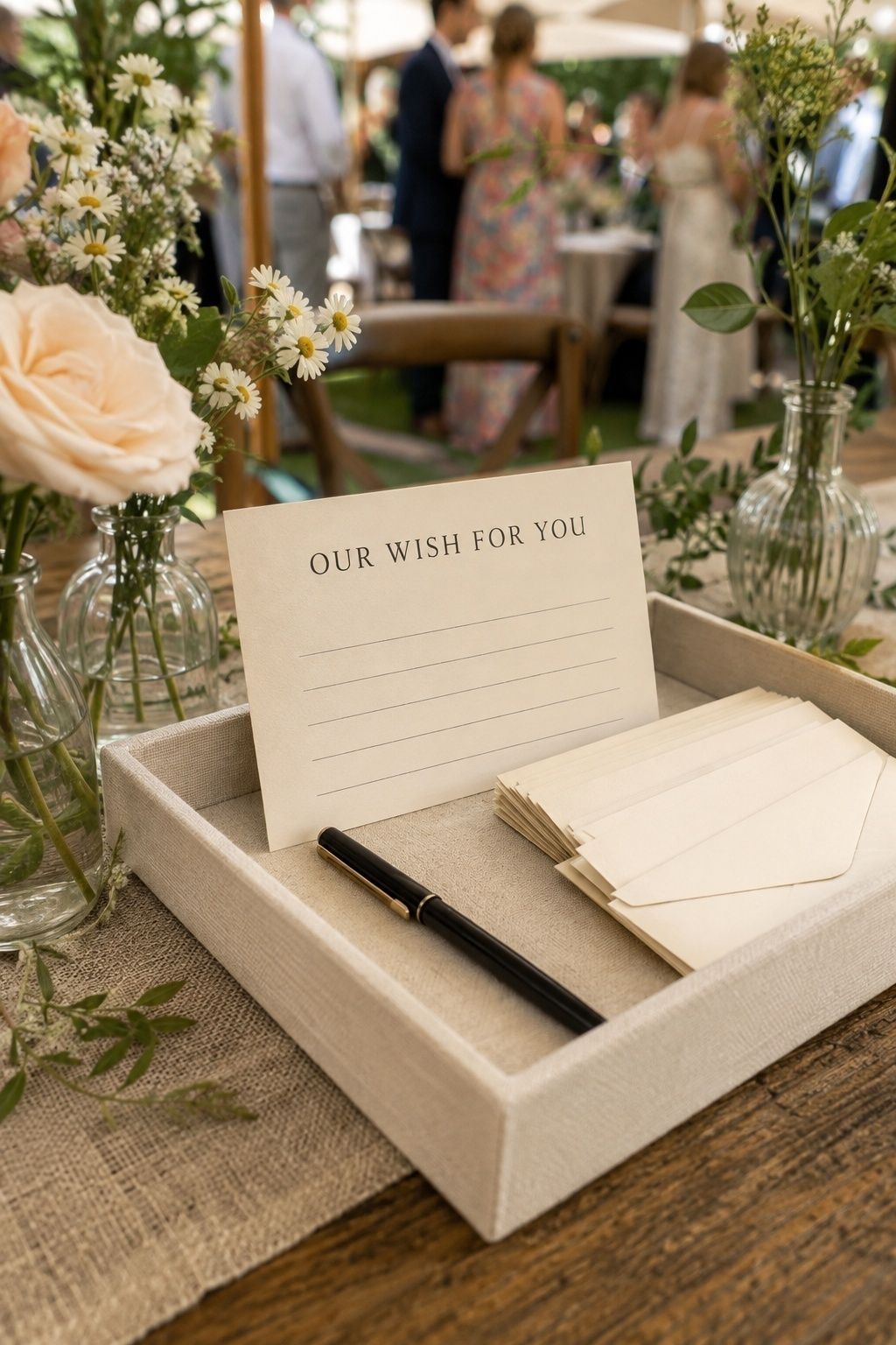 Wedding wish card reading Our Wish For You