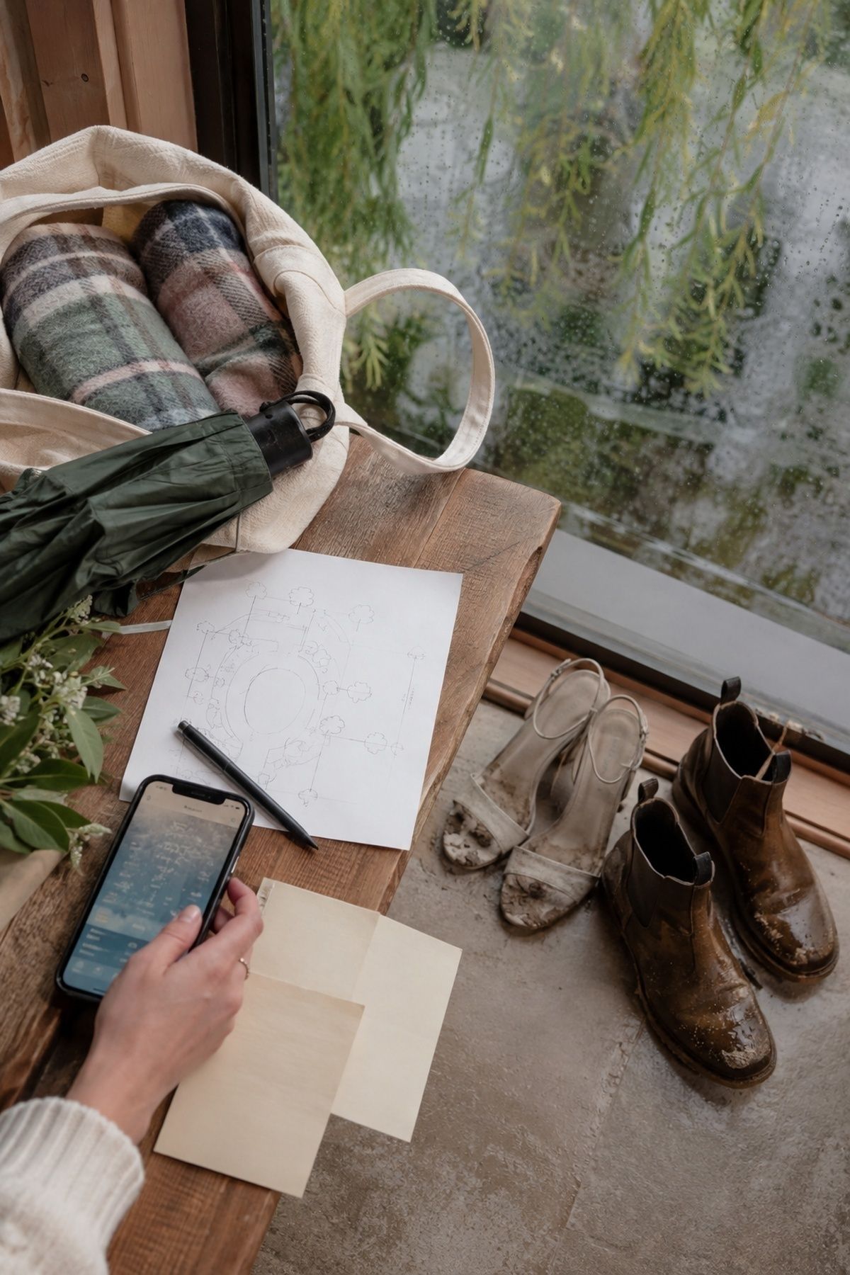Proposal plan for wind, rain and mud
